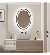 Specchio da 120 Retroilluminato LED con Pulsanti Touch