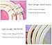 eGoodn Square Cross Stitch Hoop Embroidery Quilting Hoops Set Pack of 4 Sizes 16