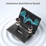 POFOTO 15.7'' Portable DVD Player with 14.1" HD Swivel Screen, 6-Hour Rechargeable Battery, Support Multiple Disc Formats/USB/SD Card, Region-Free, TV/Projector Sync, Shockproof, High Volume Speaker - Image 7