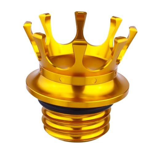 Anneome Rotary Gas Fuel Tank Cap Compatible with Harley Davidson Xl Durable Cover with Leak Prevention for Motorcycle Enthusiasts