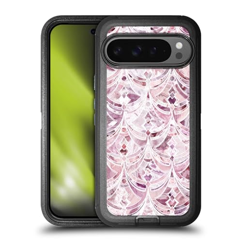 Coque Pixel 9 Pro XL antichoc marbre Berry Micklyn Le Feuvre