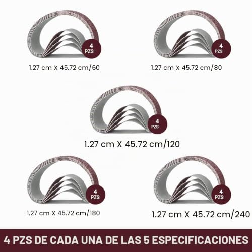 Cinta de lija para lijadora de banda 14 Imagen adicional