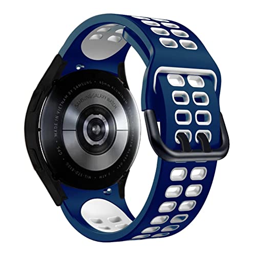 Bracelet silicone 20mm Galaxy Watch4 pour vos séances de sport
