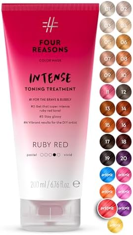 FOUR REASONS Color Mask, INTENSE Ruby Red - Color Depositing Conditioner