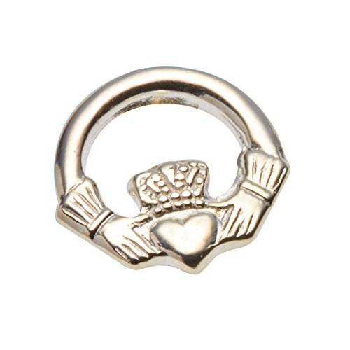 Claddagh Earrings For Women Silver Stud-Post Style