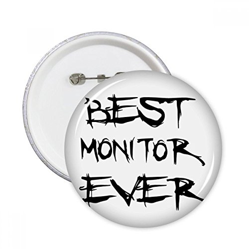 Meilleur moniter jamais graduation saison bouton rond badge pour reussir vos decorations de fete