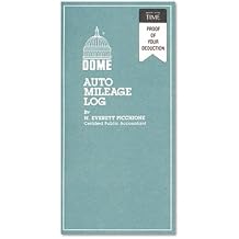 Dome Publishing Auto Mileage Log - 32 Sheets - 6.25" x 3.25" Sheet Size - White - 1Each