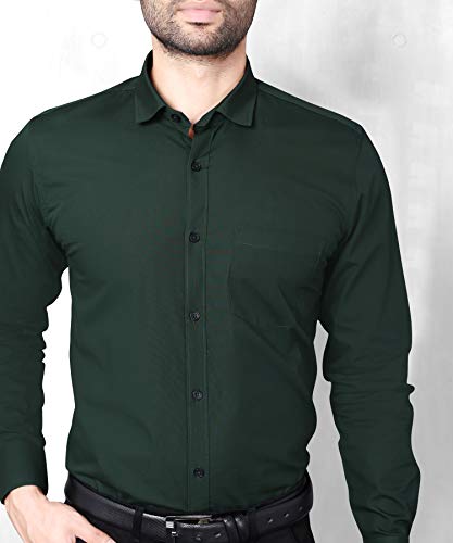 Image of FIFTH ANFOLD Men's Solid Slim Fit Shirt