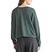 Aéropostale Long Sleeve Cozy Waffle, Balsam Green, XL