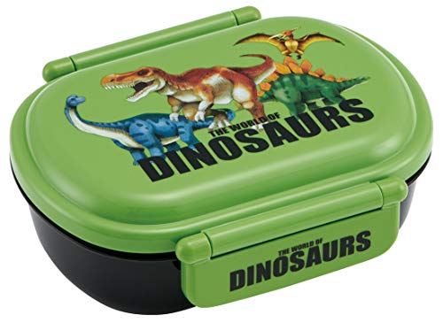 スケーター 子供用 Ag+ 抗菌 ふわっと盛れる弁当箱 ワールド オブ ダイナソー 360ml 日本製 QAF2BAAG-A