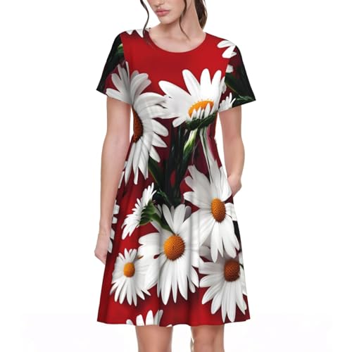 Robe d'été légère à manches courtes idéale pour vos pique-niques