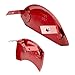 MGP Caliper Covers - Brake Caliper Covers for 2011-2023 Dodge Challenger & 2011-2023 Dodge Charger (Requires Dual Piston Front Caliper) Front and Rear Set - Engraved R/T Truck Logo (Red)
