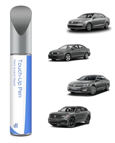 PARTS4EV LH7J/J2 Pure Gray Touch Up Paint Compatible with Volkswagen Exact Match Chips and Nicks Touch Up