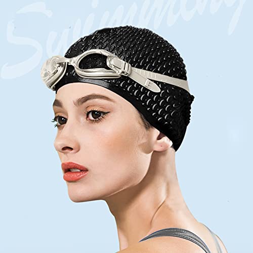 BOUTIKS® Swimming cap girls swimming caps children, standard size - Image 4