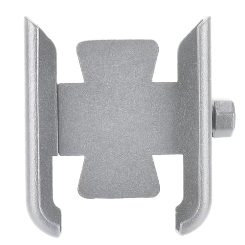 EDSXWUN Motorrad Telefonhalterung Kompatibel Mit Yamaha Für FZ1 2001–2005 Für FZ1 2004 2003 Motorrad Handy GPS Navigation Lenkerhalterung Stützhalterung(Silver,Handlebar)