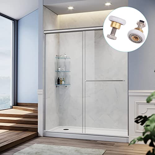 10 Sets 19Mm Shower Door Rollers Runners Bathroom Glass Sliding Door Pulleys/Runners/Wheels Replacement Parts #TOP3