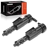 Frankberg Scheinwerferreinigung Waschwasserdüsen Kompatibel mit M.I.N.I C.O.O.P.E.R 2001-2006 Headlight Washer Nozzle Front Left and Right 2Pcs Replace# 61677147046
