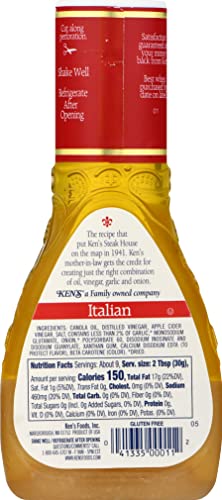 Ken\'s Steak House Italian Dressing & Marinade (9 Fl Oz, Pack of 9)