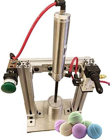 Bath Bomb USA Pneumatic Bath Bomb Press with 2.5 inch Bath Bomb Mold Included