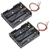 KAUMO 電池ボックス 単3電池×3 直列 4.5V 電池ケース 電池ホルダー (2個)