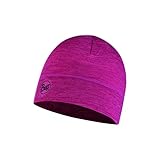 Feuchtigkeitsmanagement Buff Damen Hut Lightweight Merino Wool, Purple Multi Stripes, One Size, 117997.605.10.00
