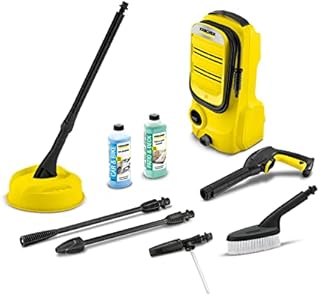 Kärcher Pressure Washer K 2 Compact Car & Home, pressure: 110 bar, flow rate: 360l/h, area: 20m²/h, water filter, weight: 3.74kg, high-pressure hose & gun, dirt blaster, spray lance, Home & Car kit