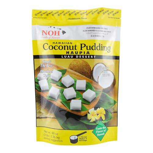 NOH Hawaiian Haupia Coconut Pudding Mix - 48oz Makes 84