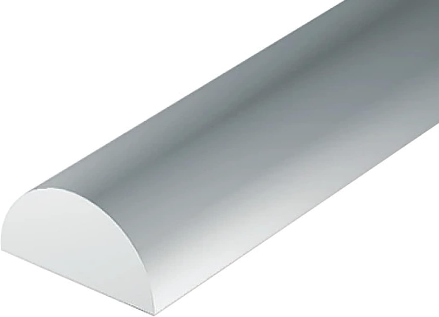 Evergreen 70EG244 Scale Model Plastic Rod, Half Round, Width 0.13 inches (3.2 mm), Set of 3