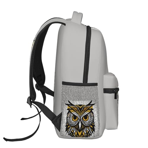 Mochila de búho con diseño compacto y tejido transpirable 3