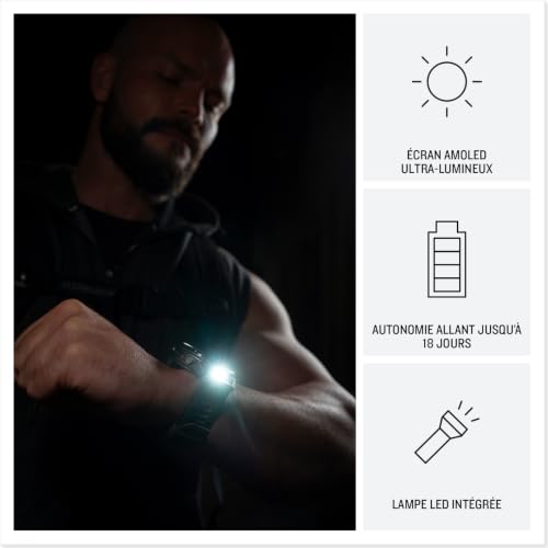 Fenix 9 Pro AMOLED 47mm avec bracelet - vue 4