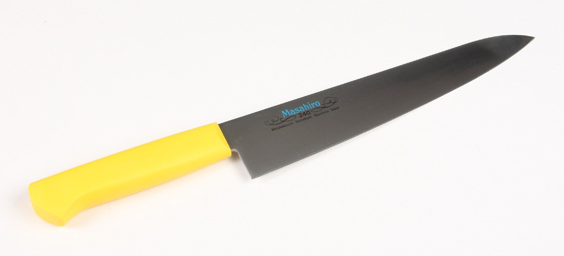 Amazon｜正広作 MV-P 牛刀240mm 黄 14712｜三徳包丁 オンライン通販
