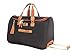 Steve Madden Luggage Suitcase Wheeled Duffle Bag (Global Black)