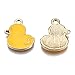 KitBeads 10pcs Enamel Yellow Duck Charms Mini Bird Animal Charms Kawaii Baby Duck Charms for Jewelry Making Bracekets Earrings Bulk
