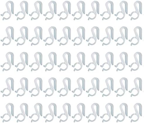 Gutter Hooks for hanging Christmas Lights - New Sub Zero Mighty Light Clips - pack of 50 - Adams