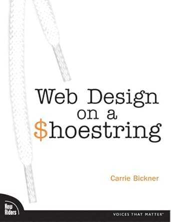 Web Design on a Shoestring