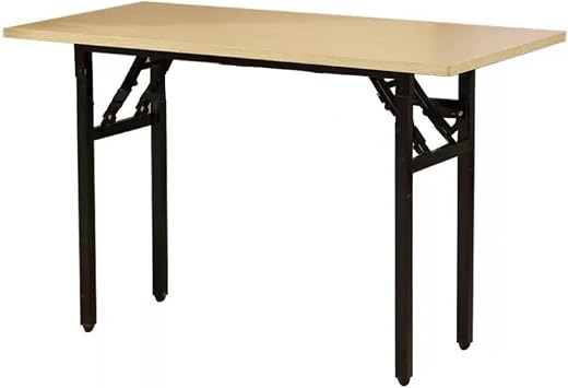 Conference Table, Meeting Table, Office Desk, Foldable, Office Desk, PC, Telework, Gaming, Computer, Long Desk, Learning, Housework, Studying, Eating, Home Work, Meetings, Easy Assembly, White 47.2 x 23.6 inches 120 x 60 cm