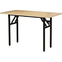 Conference Table, Meeting Table, Office Desk, Foldable, Office Desk, PC, Telework, Gaming, Computer, Long Desk, Learning, Housework, Studying, Eating, Home Work, Meetings, Easy Assembly, White 31.5 x 15.7 inches 80 x 40 cm