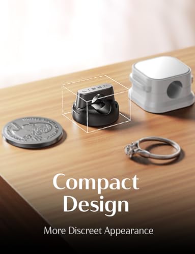 Organizador Magnético para Cables de Carga LISEN, paquete de 8 unidades, soporte con adhesivo fuerte, clips para gestión de cables para mesita de noche, escritorio, hogar, oficina y auto miniatura 6