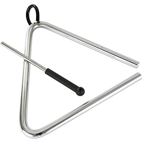 Percussion Plus PP970 8-inch Silver Triangle Cover