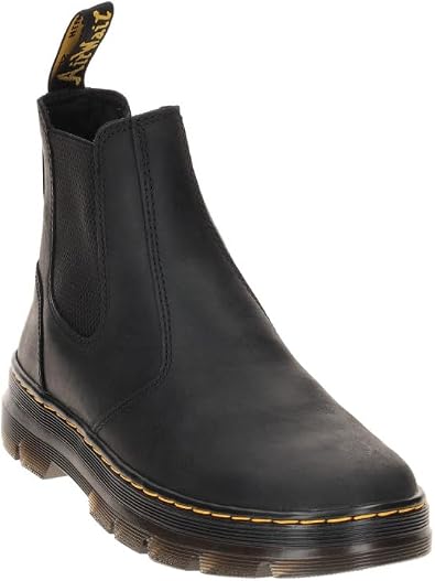 Dr. Martens unisex-adult Embury Leather Chelsea Boot