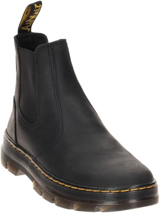 Dr. Martens unisex-adult Embury Leather Chelsea Boot