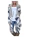 AuntTaylor Womens Classic Cotton Knitted Drape Front Cardigans Sweaters Blue XXL