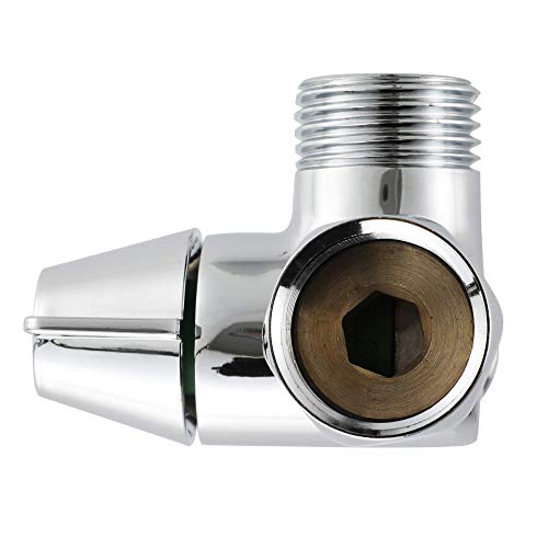 image for HammerHead Showers All Metal 3-Way Shower Arm Diverter Valve for Dual 