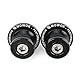 Universal M8 Ständeraufnahme Bobbins Montageständer Schwingen Mortorrad Zubehör für S1000 R XR RR, GSR 600 750 GSXR GSXS 1000 GSX-8S Vstrom SV650 CBR 600 1000 900 954 RR Trident 660 Monster (Schwarz)