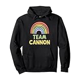 Happy Colorful Team Cannon Rainbow Pride Green Yellow パーカー