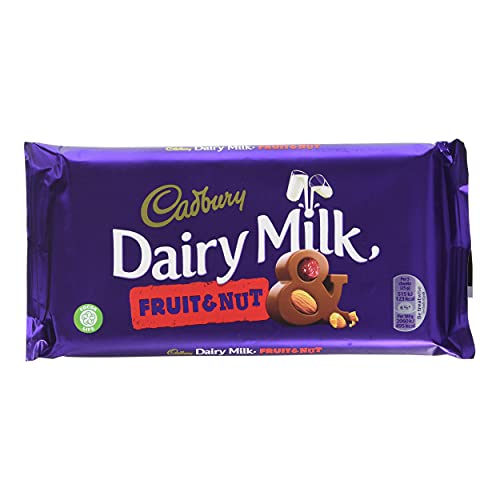 Cadbury Dairy Milk Fruit & Nut 180G #TOP1