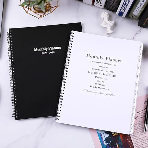2025-2028 Monthly Planner/Calendar - July 2025 - June 2028, 3 Year Monthly Planner 2025-2028, 9\'\' x 11\'\', Calendar Planner with 36 Months Tabs, Double-Side Pocket, Holidays, Notes Pages - Thumbnail 7