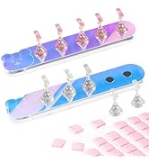 ANGNYA Nail Stand,Aurora Nail Holder for Painting Nails,Acrylic Nail Stand for Press on,Fake Nail...