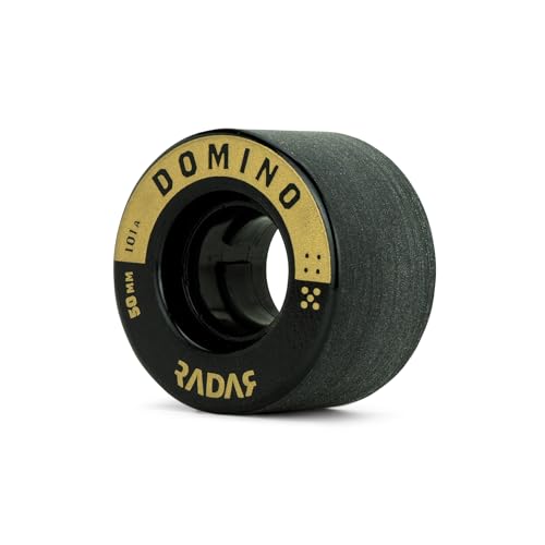 Riedell Radar Domino Wheels - Indoor Roller Skate Dance Wheels - 4 Pack of 50mm...