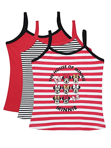Image of BODYCARE Kids Girls Vest White Colored | 100% Cotton| Skin Friendly Lightweight Sleeveless Design Pack of 3 Print